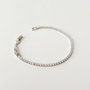 Heliophilia Silver Pulsera de Acero Inoxidable 316L Plateada